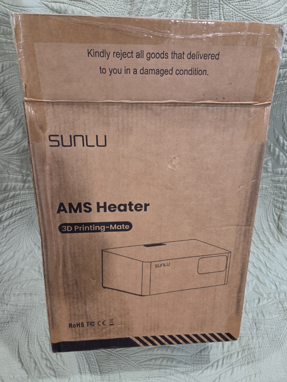 Sunlu AMS Heater Add Active Drying Function,Prevent Wet 3D Printer Filament
