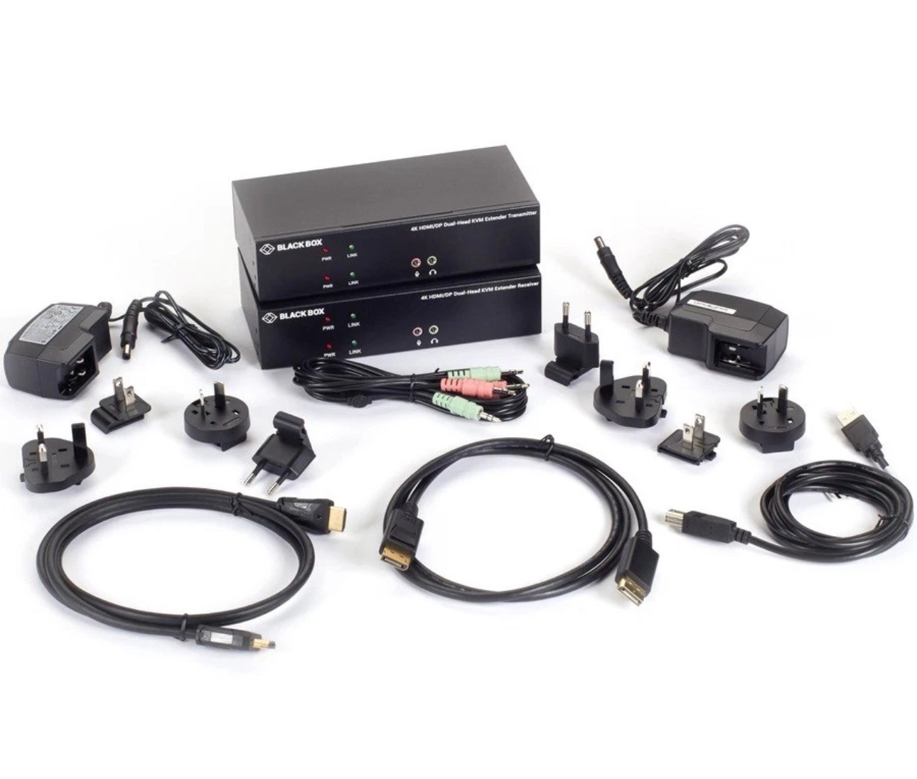 Black Box - KVXLCHDPF-200 - Black Box KVXLCHDPF-200 KVM Extender - 2