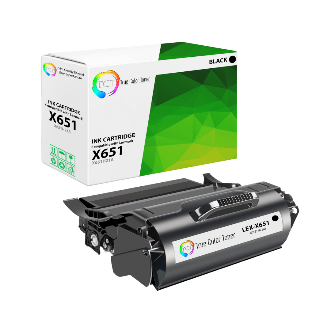 TCT X651H21A For Lexmark X651 X652 X654 X656 HY Premium Black Compatible Toner