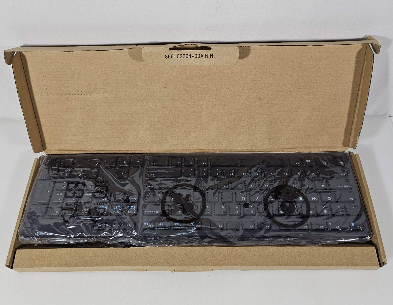 NEW Dell Wired Slim Keyboard Black (KB216-BK-US), USB, (MFG 2019) 