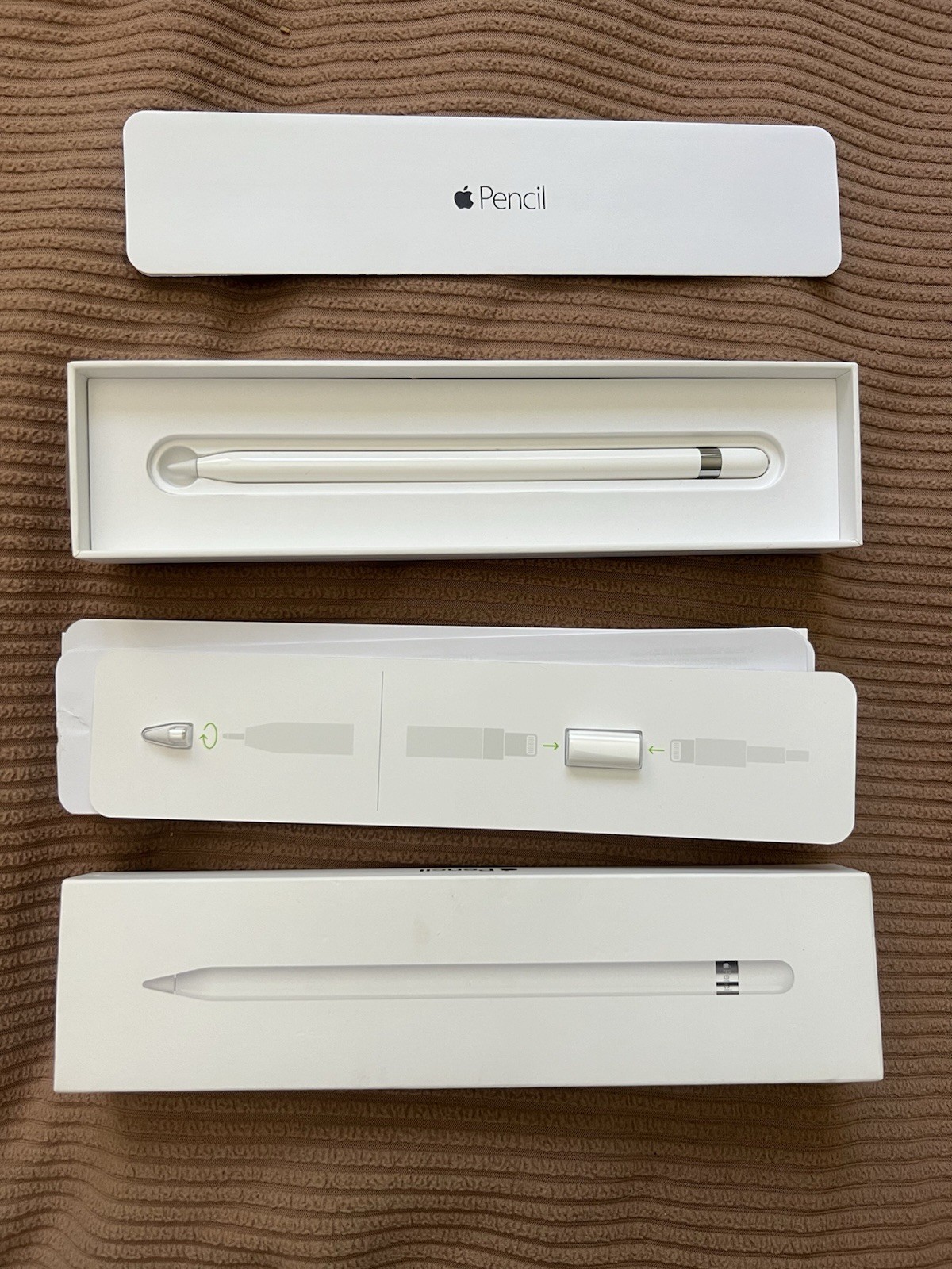 Genuine OEM Apple Pencil MK0C2AM/A 1st Generation AS-IS DEFECTIVE READ