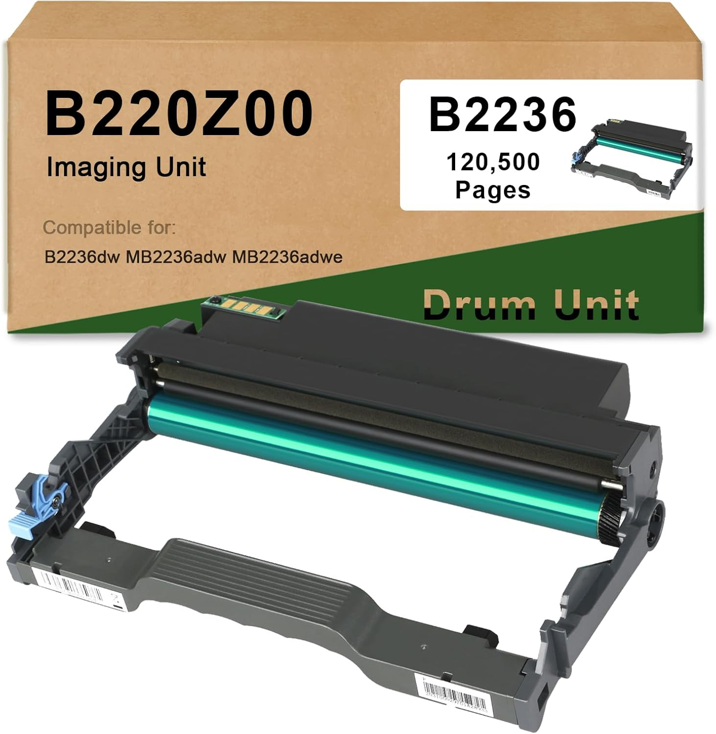 B220Z00 B2236 Imaging Unit Compatible for Lexmark B220Z00 Drum Unit for Lexmark 