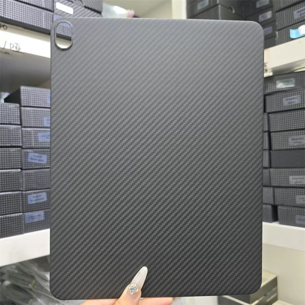 Slim Real Aramid Carbon Fiber Case for Apple iPad Air 13 inch 2024 Back Cover