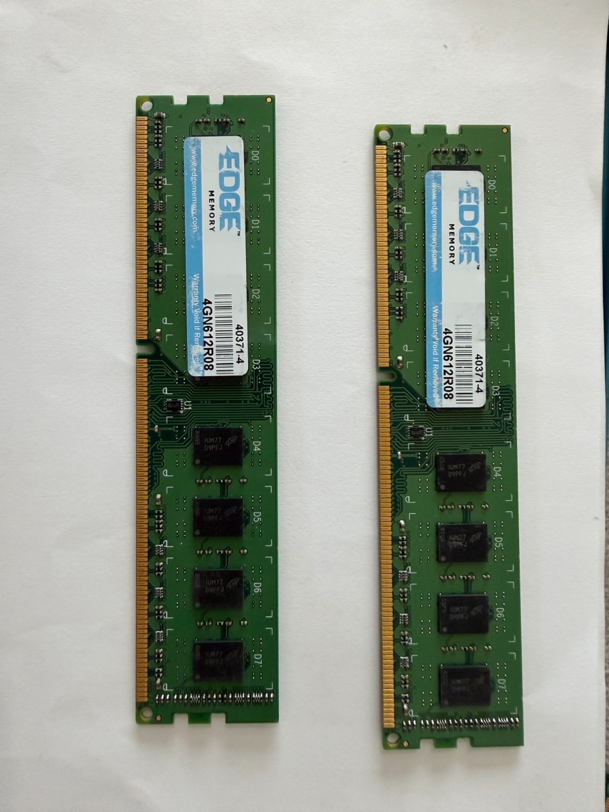 EDGE Memory 8GB Kit (2 x 4GB) DDR3 Desktop RAM