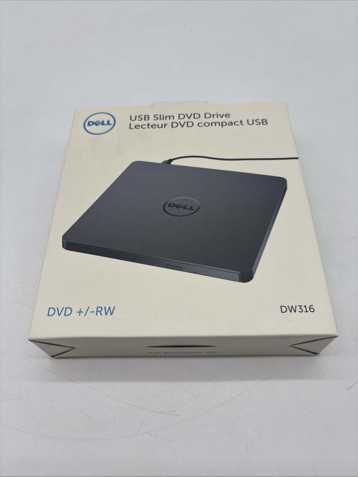 Dell DW316 External USB Slim DVD Drive Compatible With Windows 7 & 8 BRAND NEW
