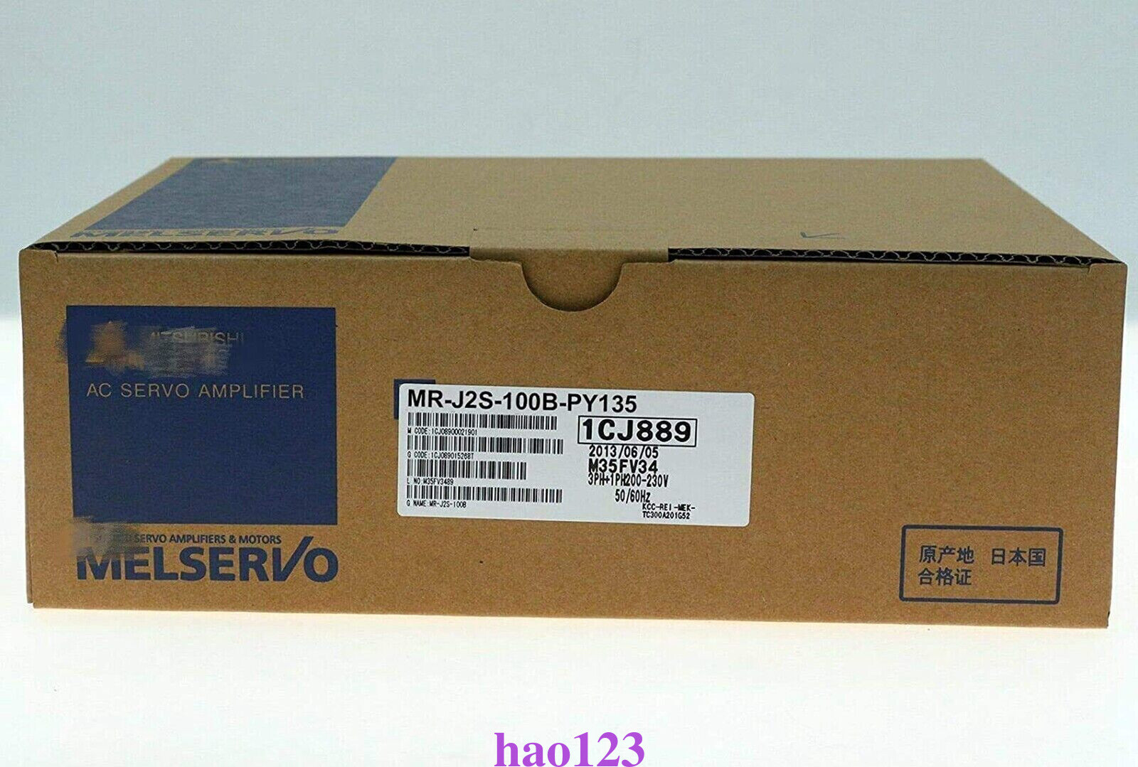 MR-J2S-100B-PY135 MITSUBISHI Driver in box By DHL or FedEx NEW