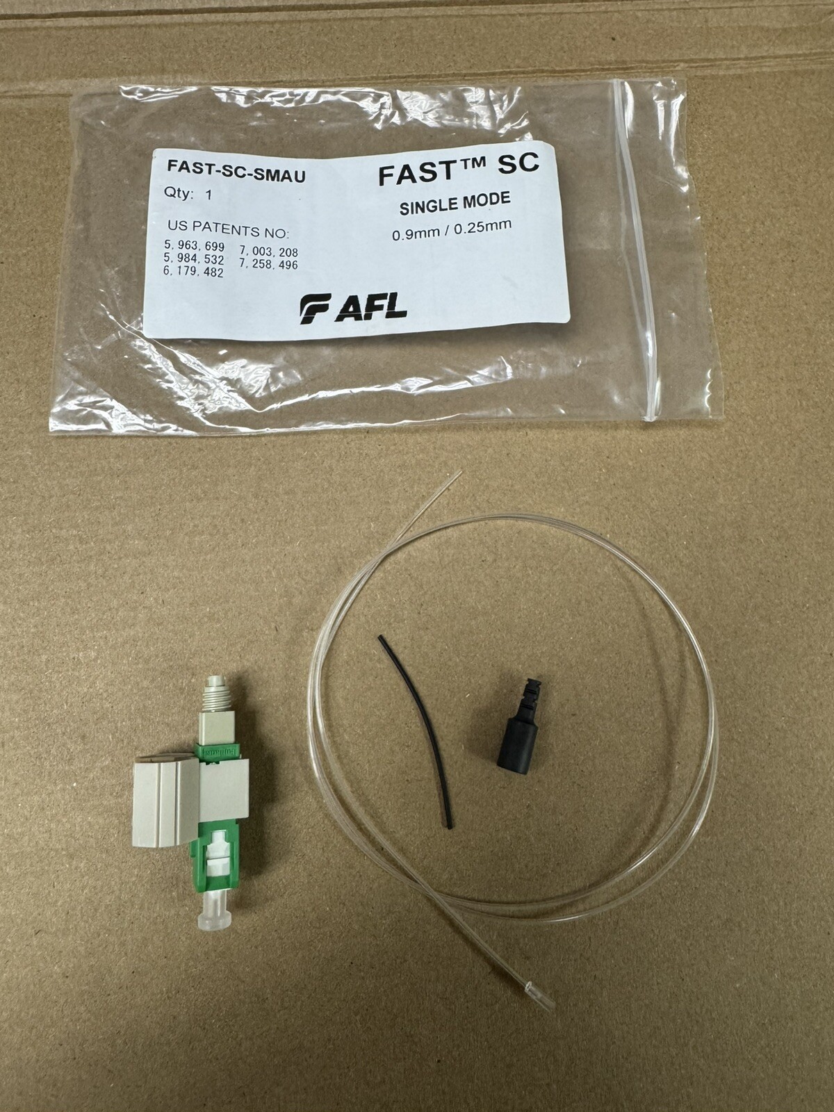 AFL  SC FAST-SC-SM-Singlemode Fiber Optic Connectors 0.9/0.25mm