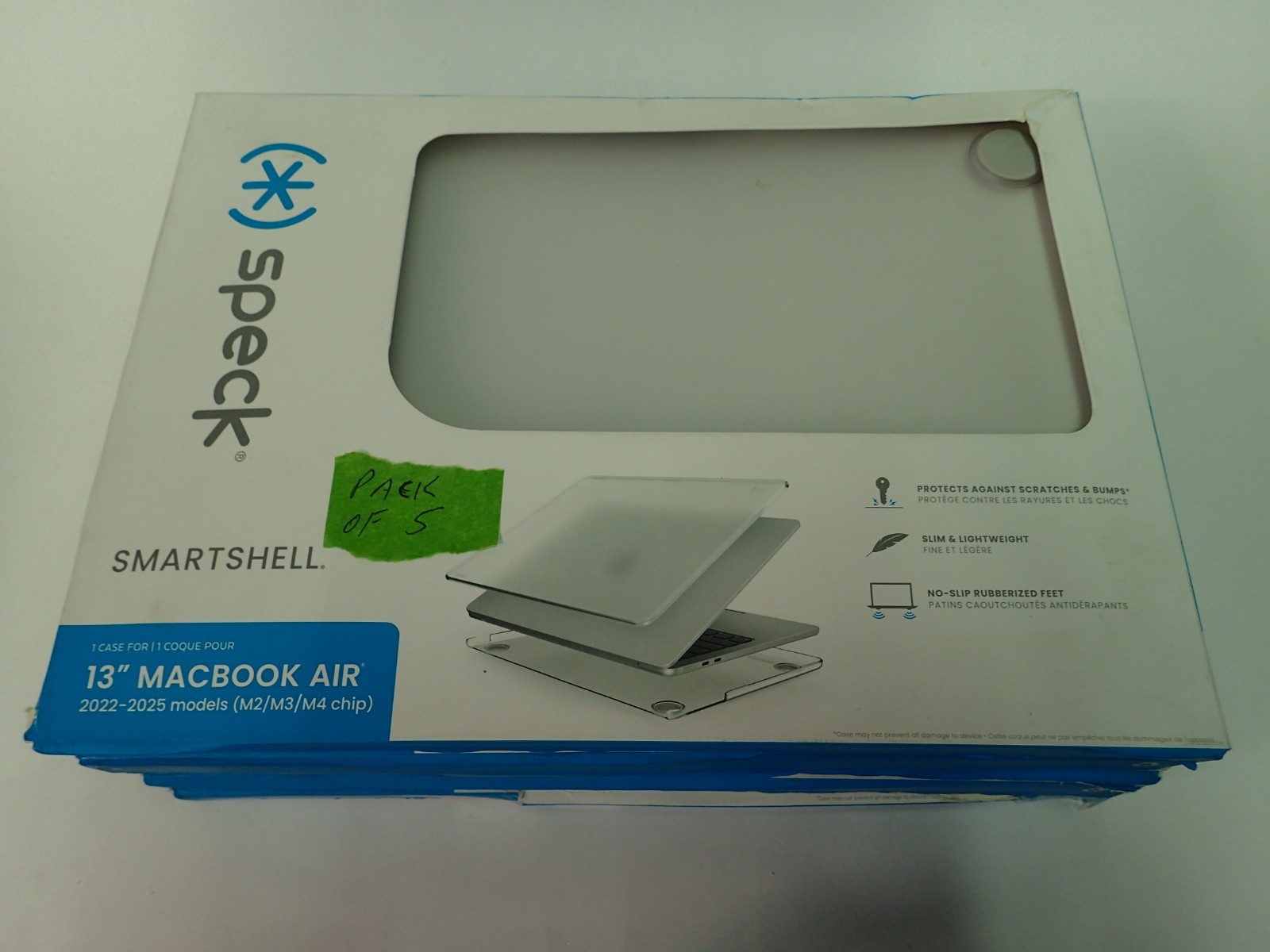 5PACK Speck SmartShell Case For Macbook Air 13" M2/M3/M4 Chip 2022-2025