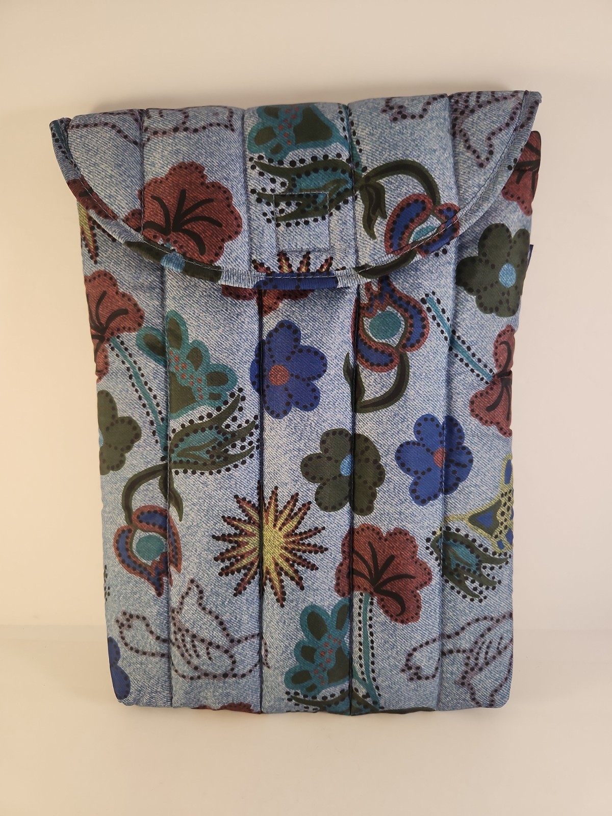 BAGGU 13" x 9" Puffy Laptop Sleeve Digital Denim Bird