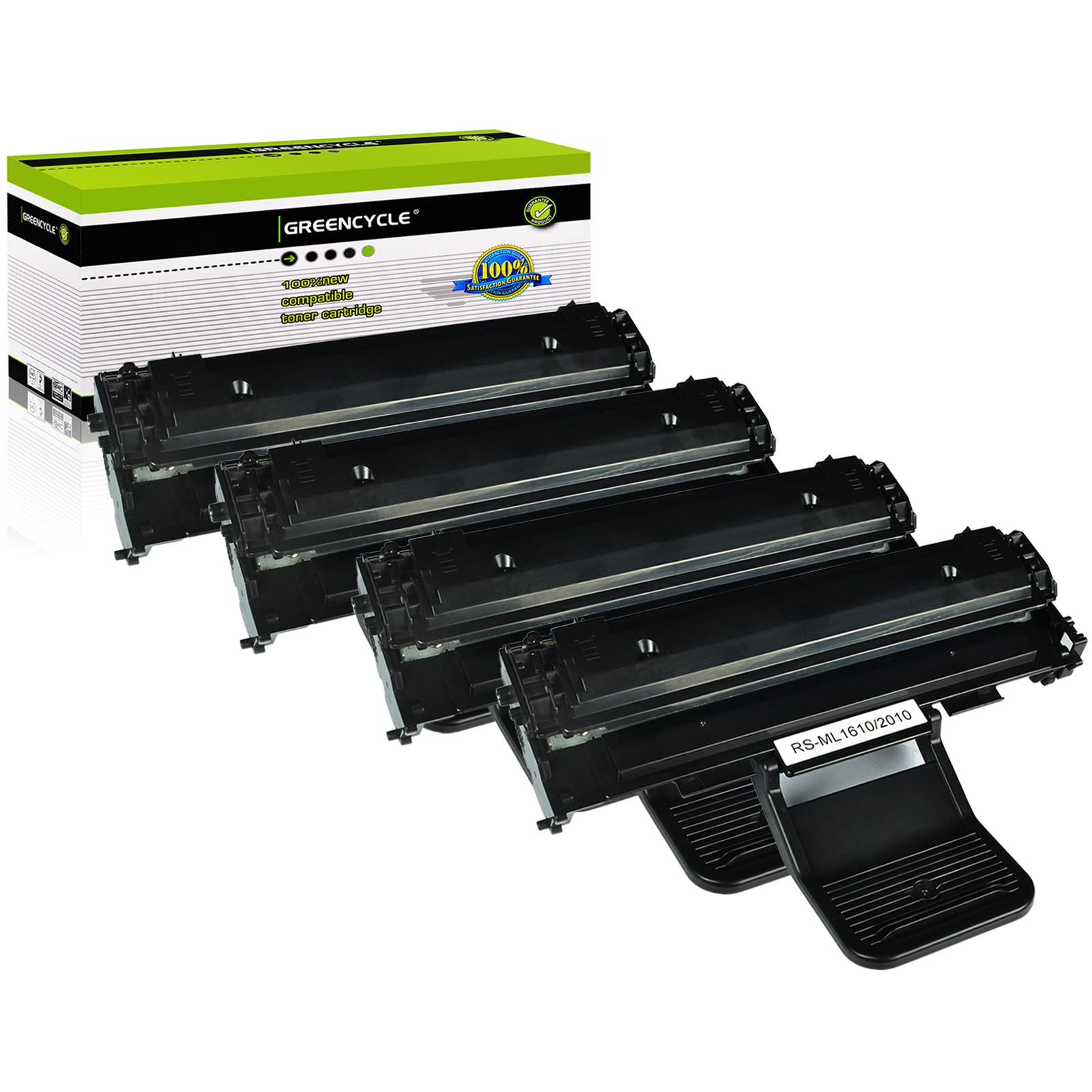 4PK ML 2010 Black Toner Compatible For Samsung ML-1610 ML-2010 ML-2510 ML-2570N