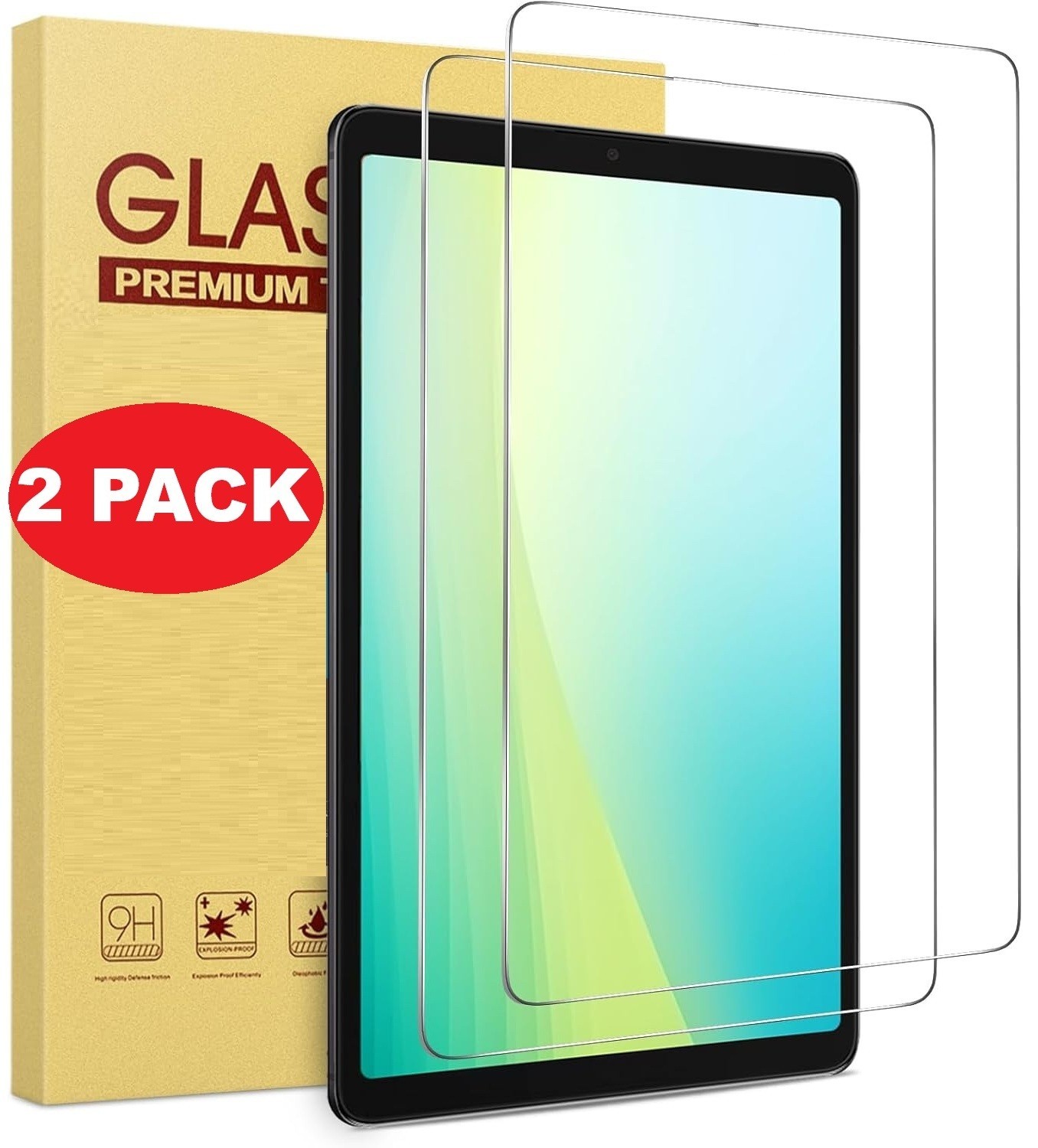 (2 Pack) Samsung Galaxy Tab A11 Plus / A11+ 11" Screen Protector Tempered Glass