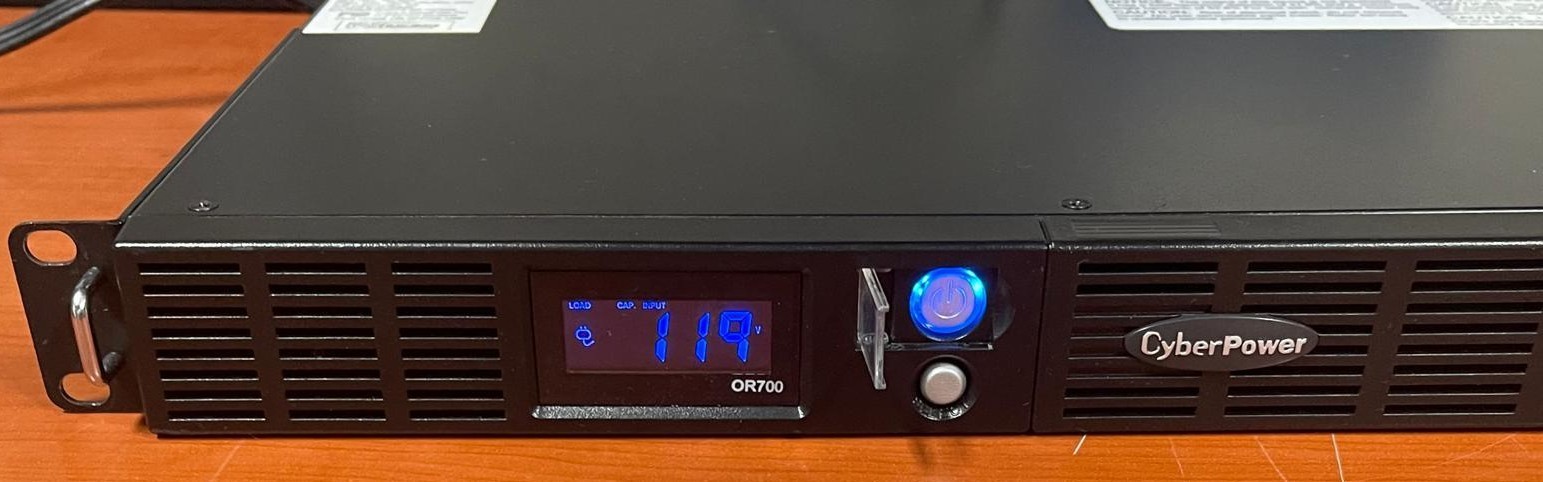 CyberPower OR700LCDRM1U 700VA 400W 1U Rackmount UPS - No Batteries