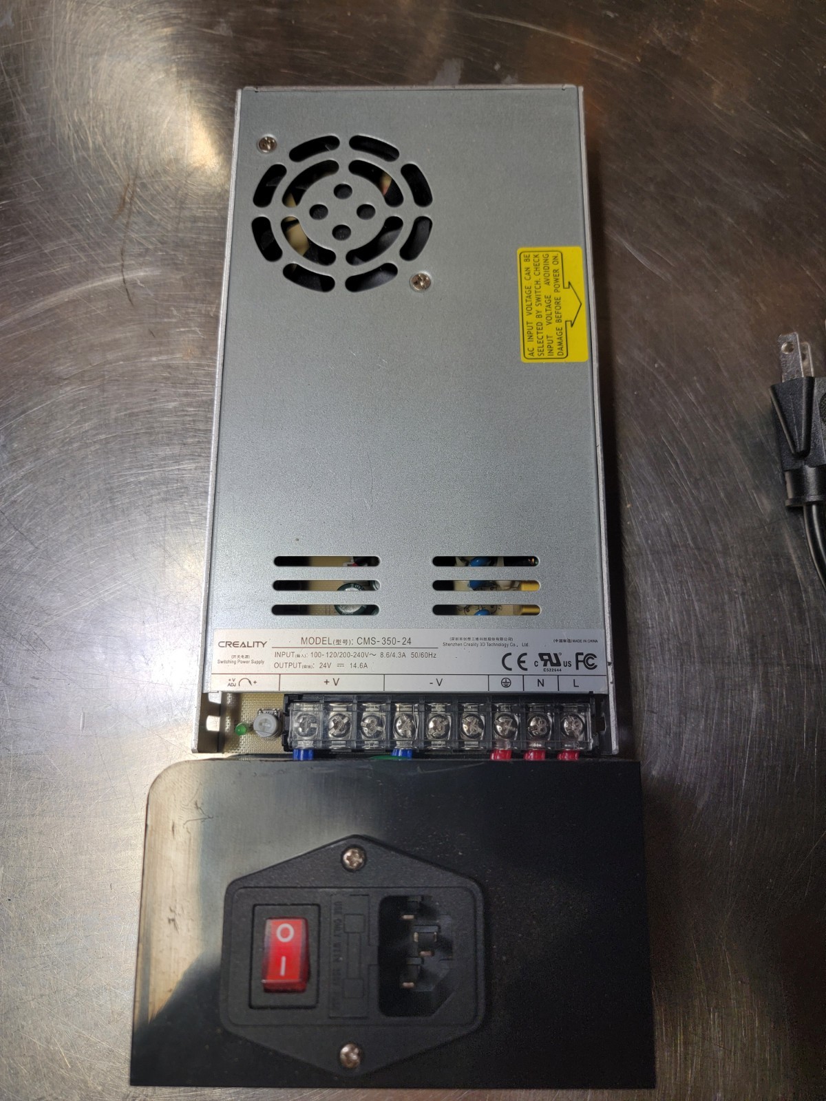 Creality CMS-350-24 3D Printer Power Supply 350W 24V DC