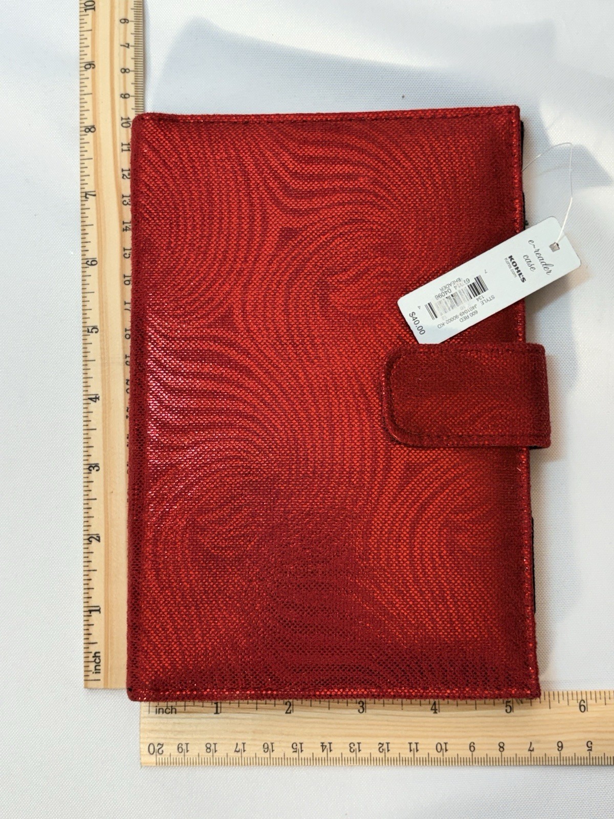 APT 9 RED E-READER CASE NWT RETAIL:$40