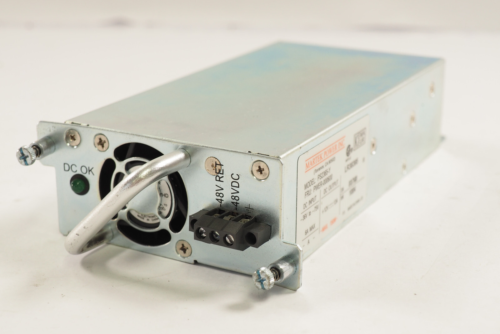 Martek Power PS2365-Y PWER-000600 DC Power Supply 36V-75V 150W