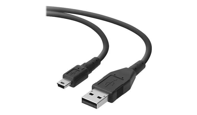 Belkin F3U138B06 6FT Mini-USB B to USB-B Copper BLACK Data Cable