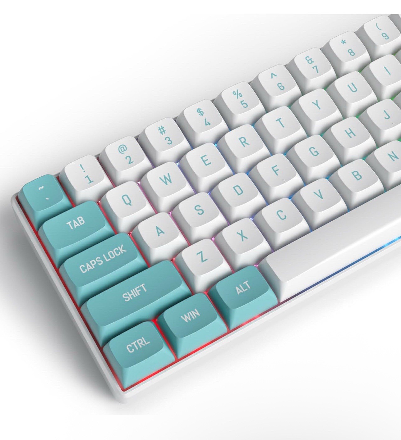 118-Key PBT Keycaps – CSA Profile for 60%/65% Mechanical Keyboards