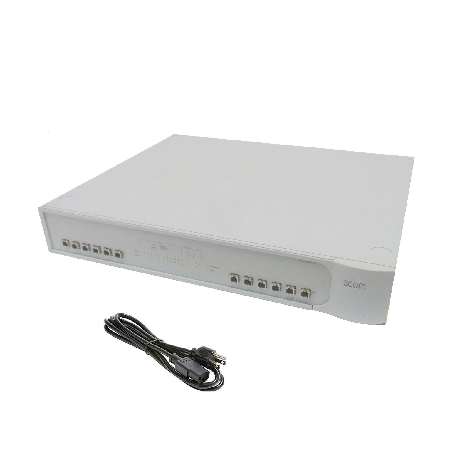 3Com SuperStack 3 4900 SX 12 Port Gigabit Fiber Switch 3C17702