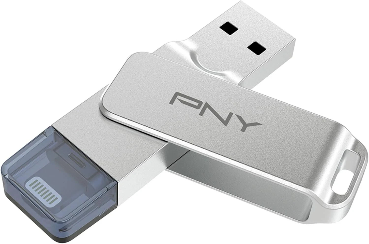 PNY - 128GB DUO LINK USB 3.2 Compatible with iPad/iPhone-  Bulk Package