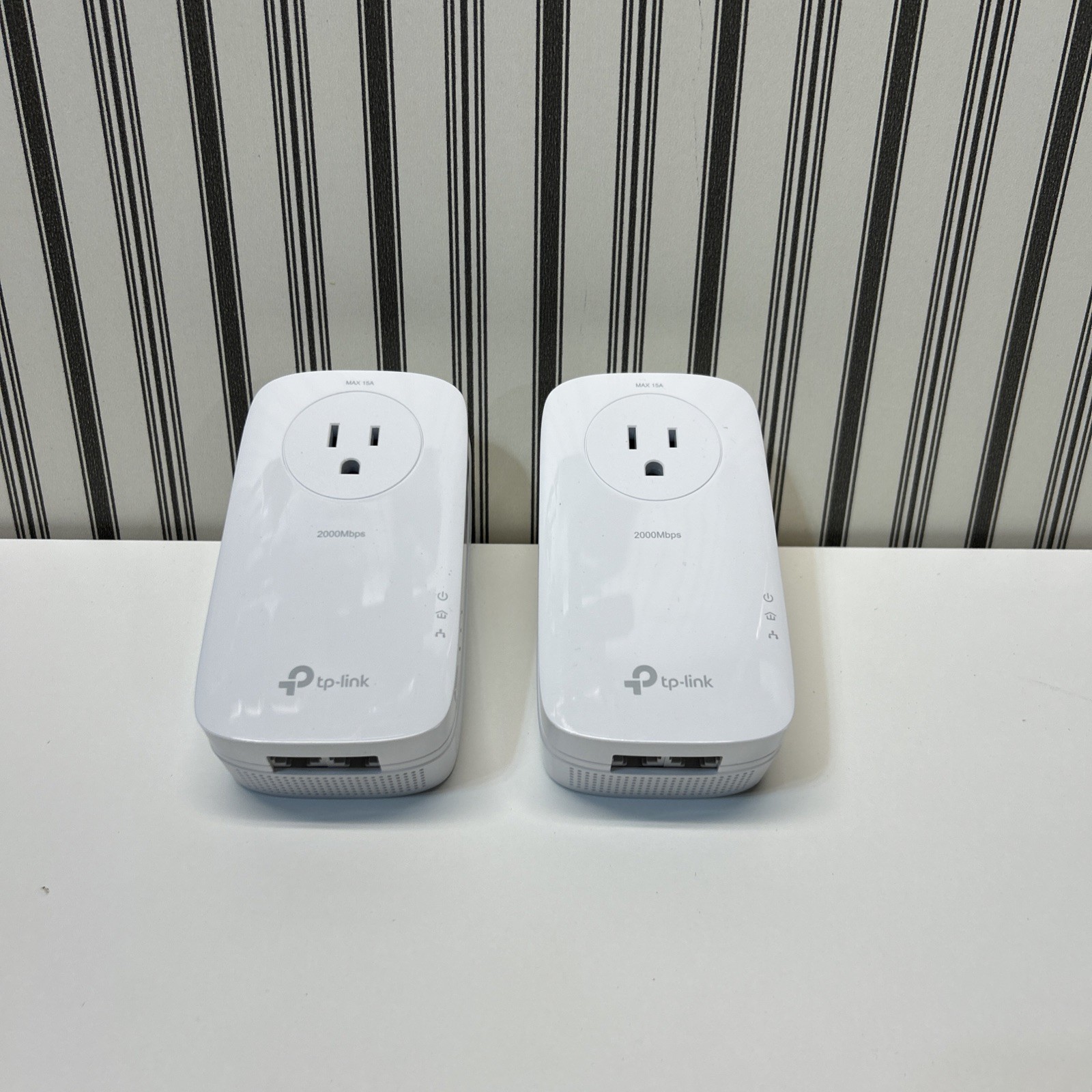 TP-Link AV2000 TL-PA9020P KIT Powerline Adapters 2x2 MIMO 2xGbE Ports Set Lot