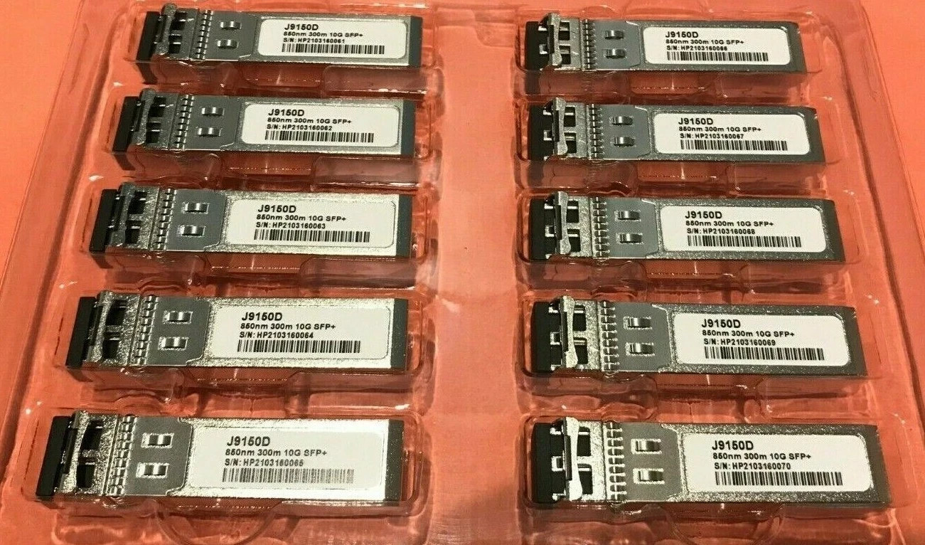 ONE BRAND NEW Aruba J9150D compatible 10G SFP+ LC SR 300m 90 days WARRANTY
