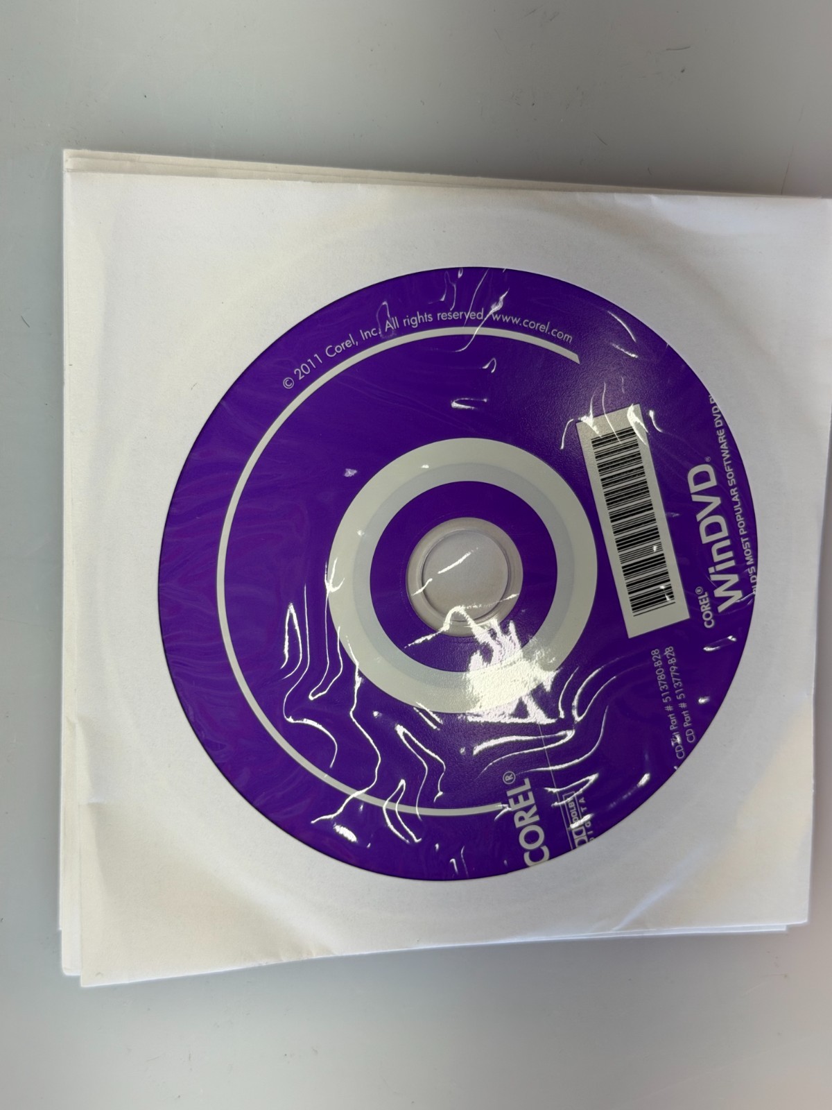7x Corel WinDVD Video Software Disc