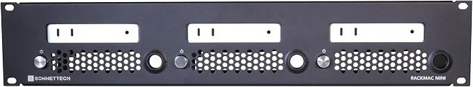 Sonnet RackMac mini 2024+ 2U Rackmount Enclosure for 1-3 Apple Mac mini M4