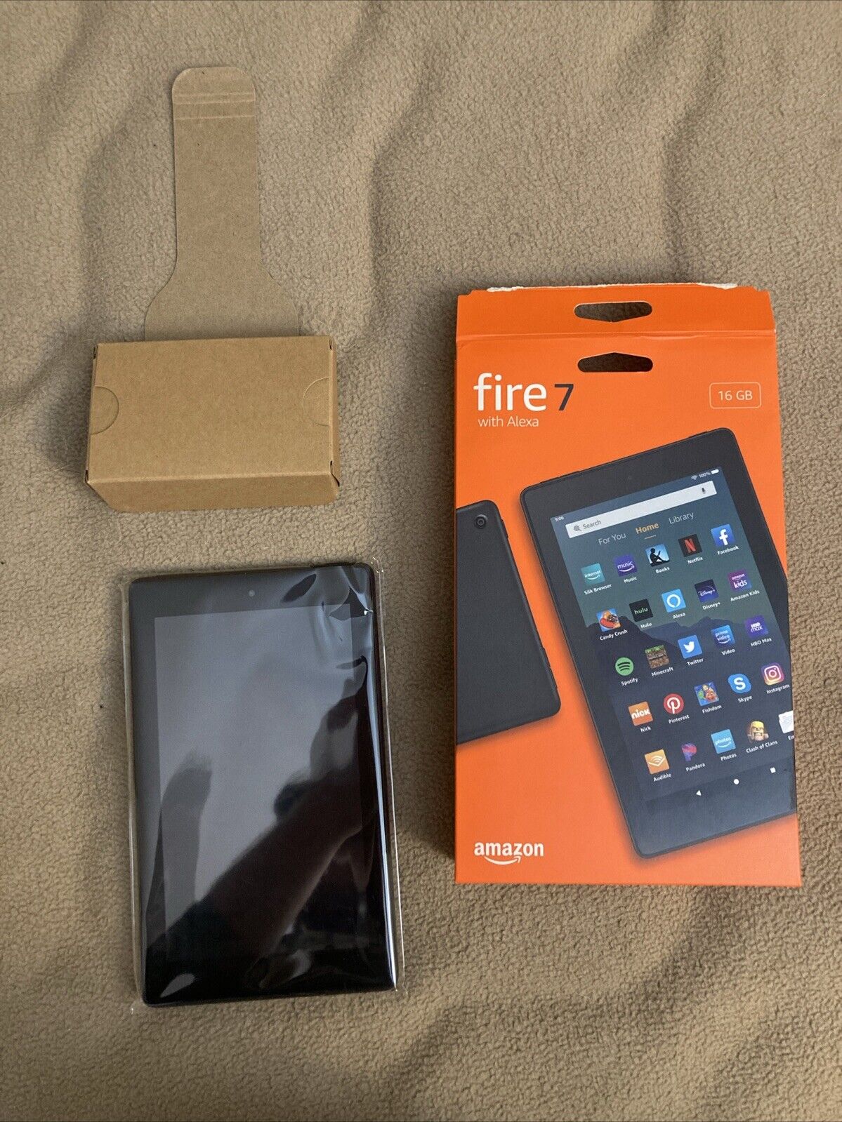 Amazon Fire 7 (9th Generation) 16GB, Wi-Fi, 7in - Black (Without Special Offers)