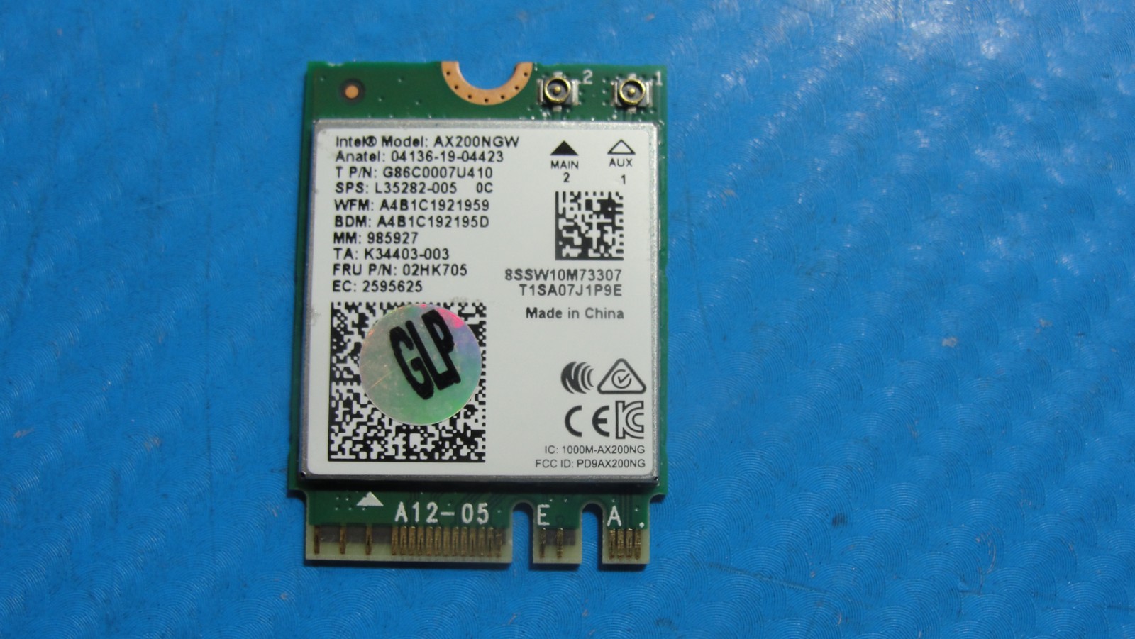 HP Envy x360 15-ds1063cl 15.6" Genuine Wireless WiFi Card AX200NGW L35282-005