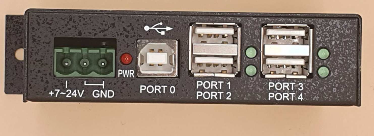 USBG-4U2ML Coolgear 4 Port USB 2.0 Powered Hub Industrial Grade