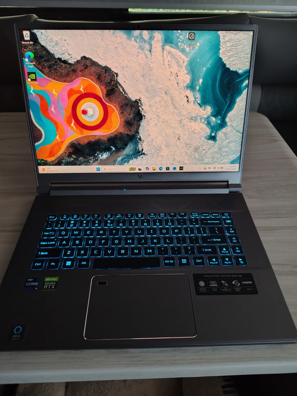 Acer Predator Triton 500 SE 16" i9 32GB 3TB SSD RTX 3080 Ti Win11