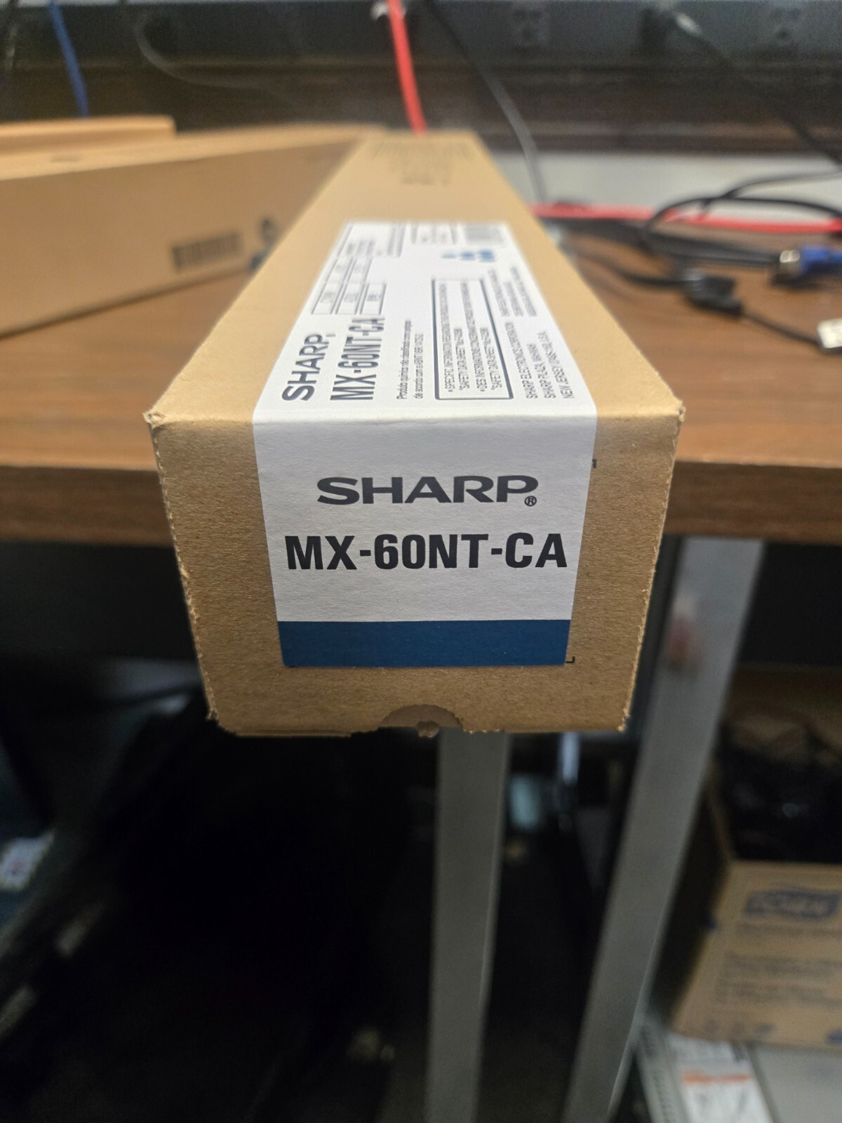 NEW Genuine Sharp MX-60NT-CA MX60NTCA Cyan Toner Cartridge