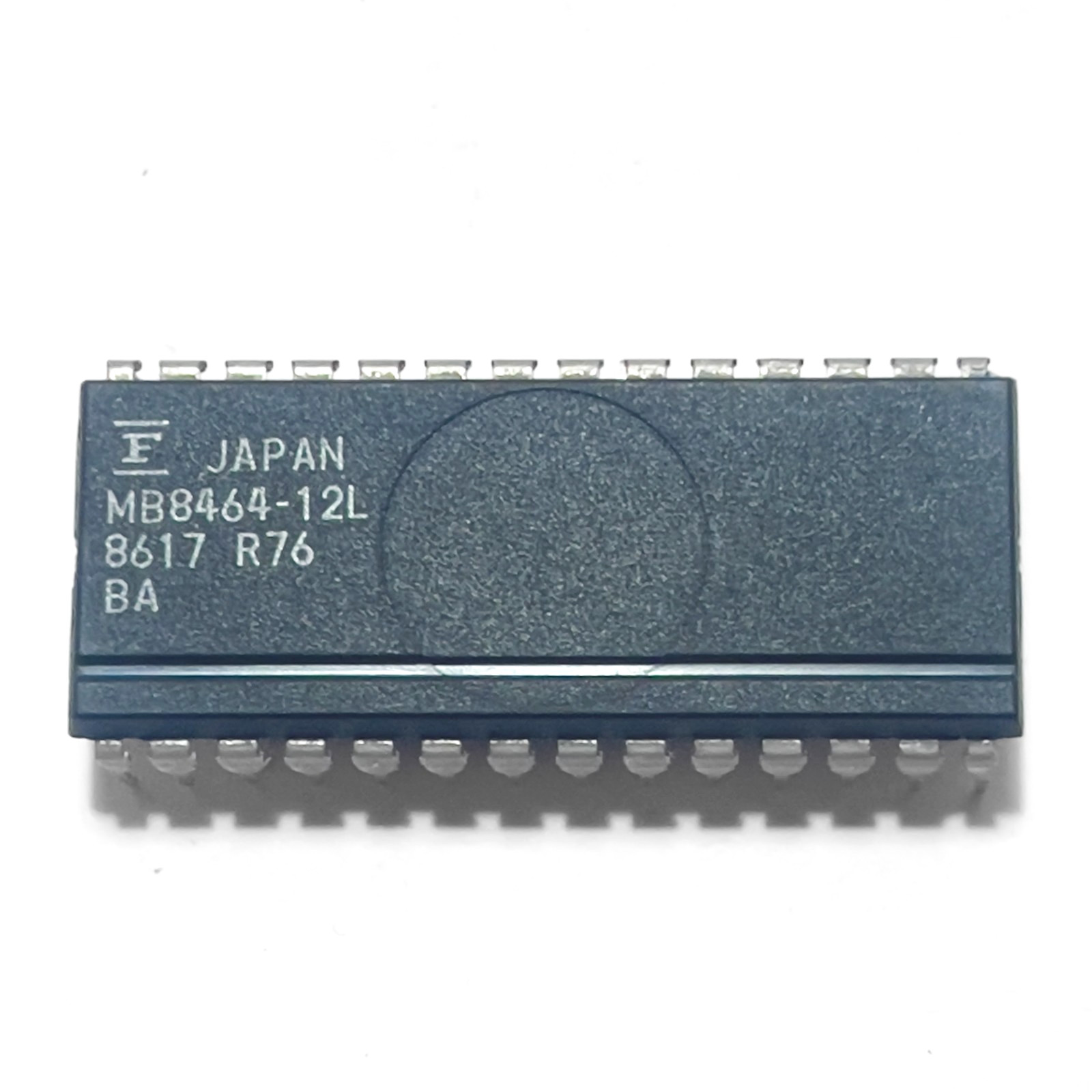 Fujitsu MB8464-12L 8Kx8 (64Kbit) CMOS Static RAM 120ns DIP-28 Vintage 1986 NOS