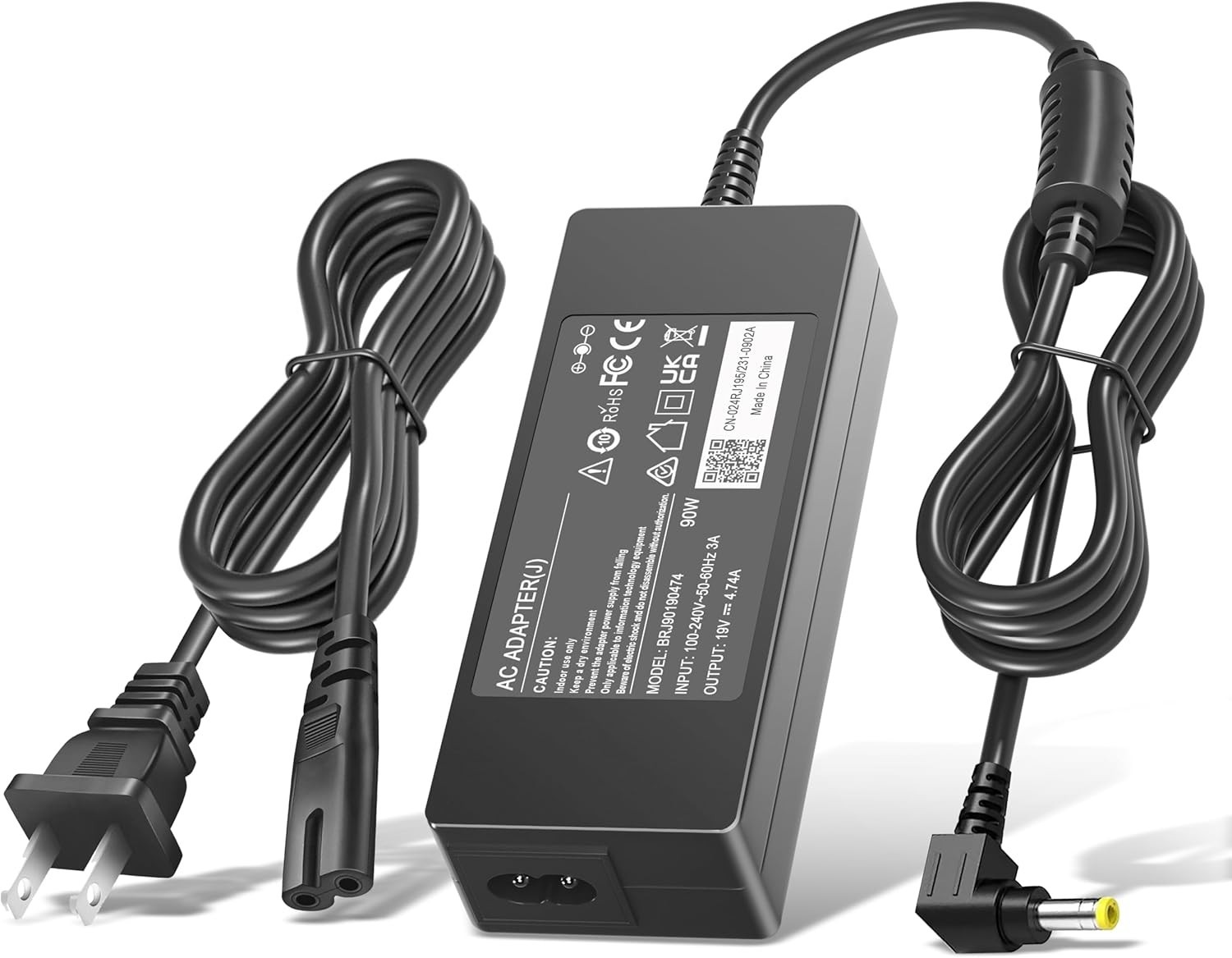 19V Charger Compatible with Asus Monitor Power Cord VG278QR VG279 PG279Q VG245H