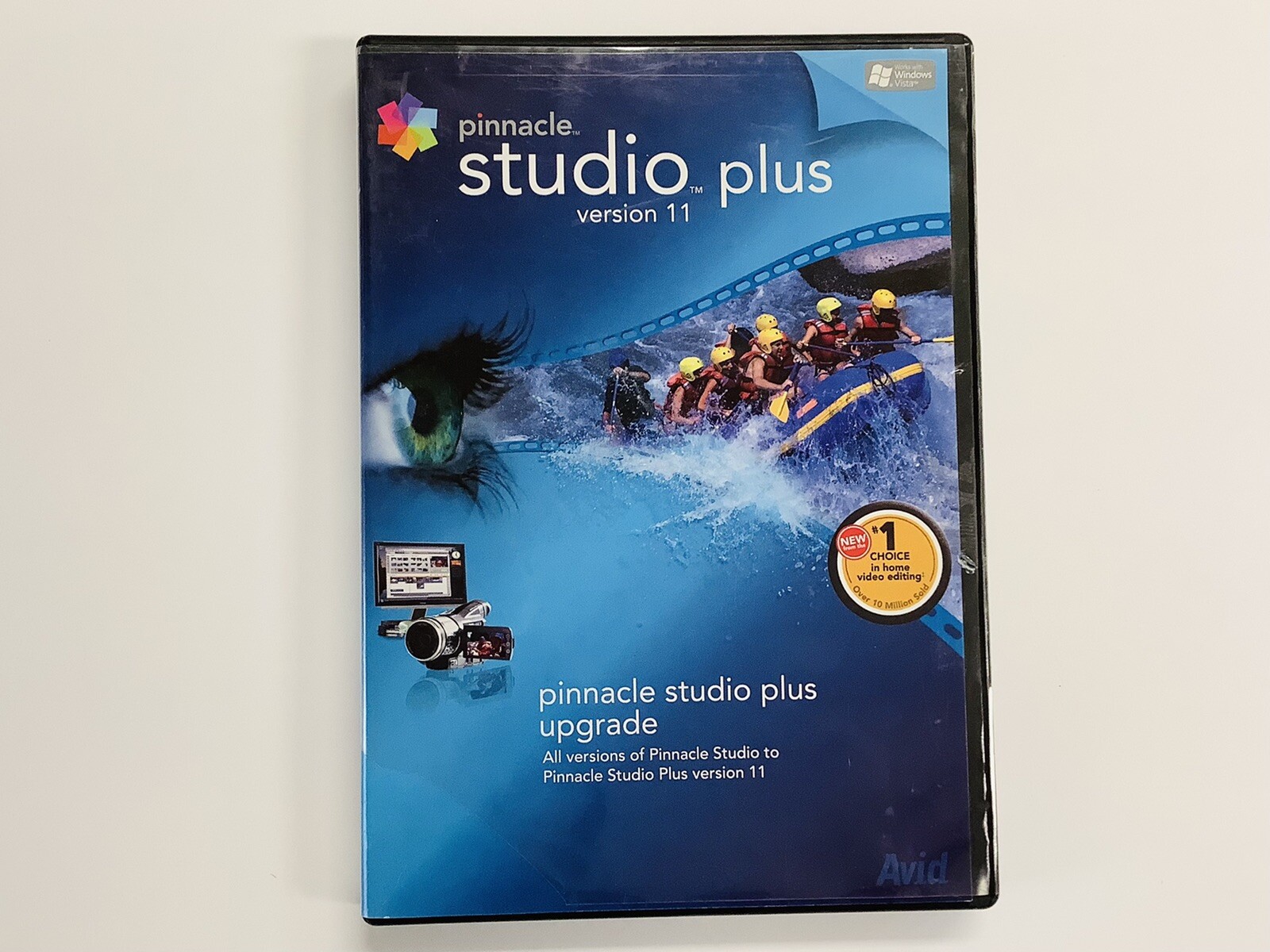 Pinnacle Studio Plus Version 11 - Upgrade w/Serial Number & Booklet 2-Disc Set G