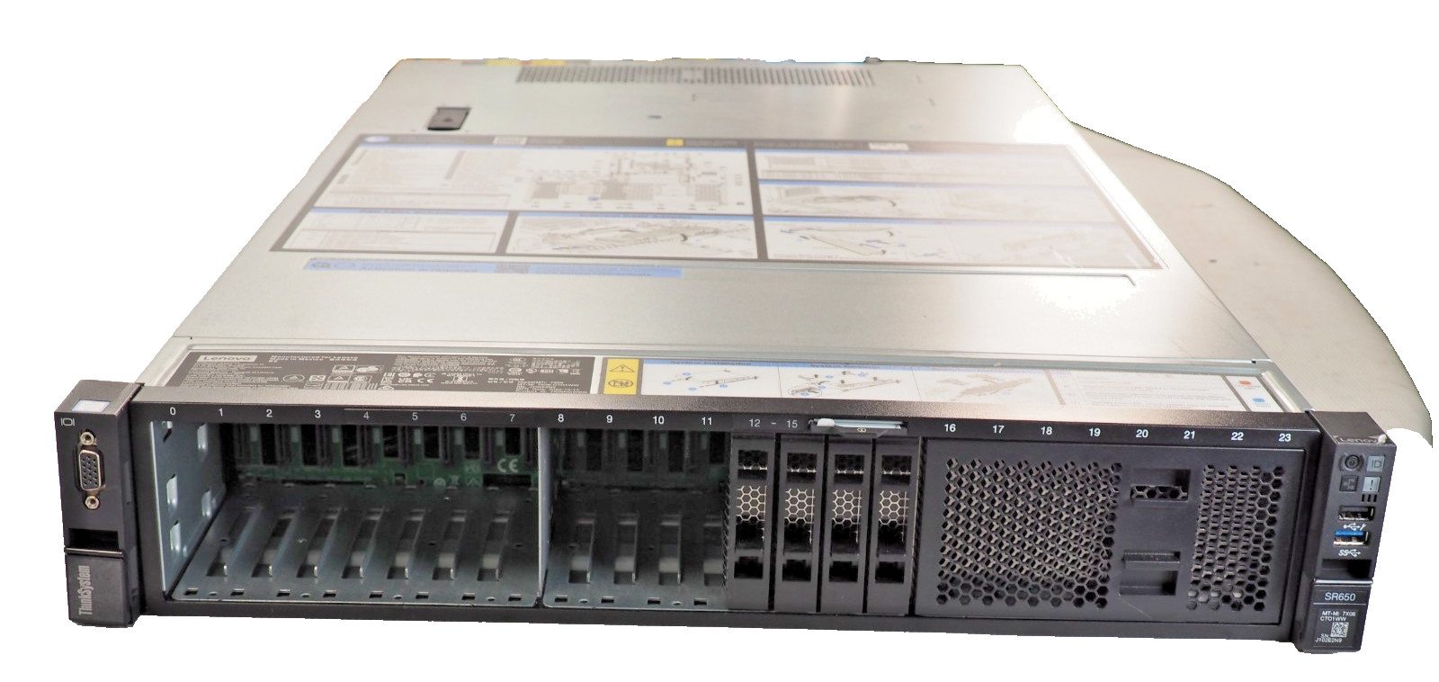 Lenovo ThinkSystem SR650 2*Xeon Gold 5218 16GB RAM 2*AC PSU 2.5" 16-Bay Server