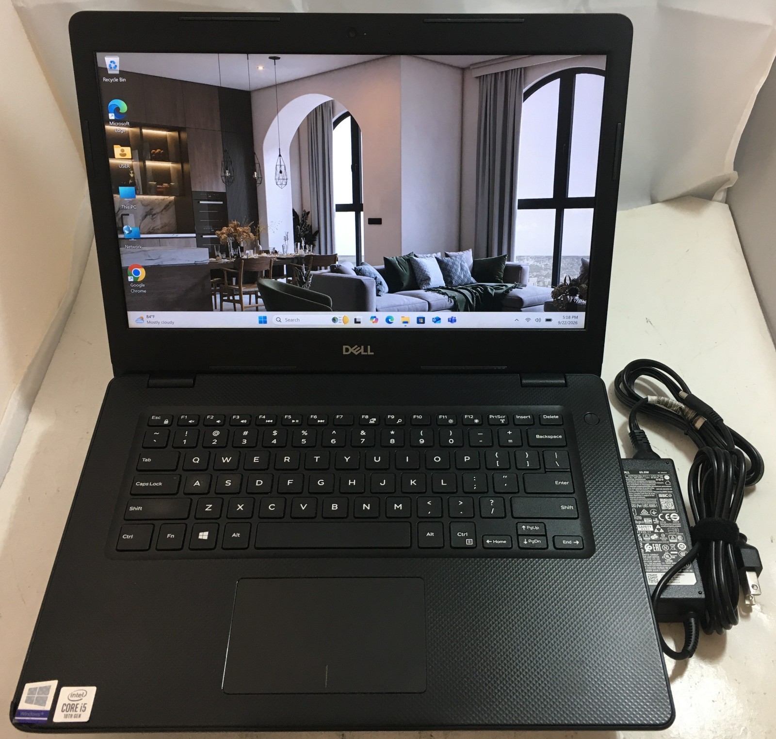 Dell Vostro 3490 14” 1920x1080 10th Gen i5-10210U 1.60GHz 8GB 250GB SSD Win11