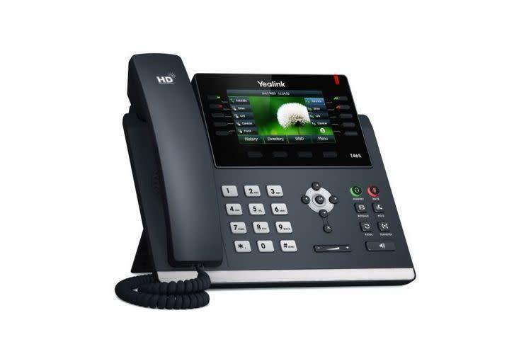Yealink SIP-T46S 16-Line IP Phone w/ 4.3 inch Color Display, New, Original