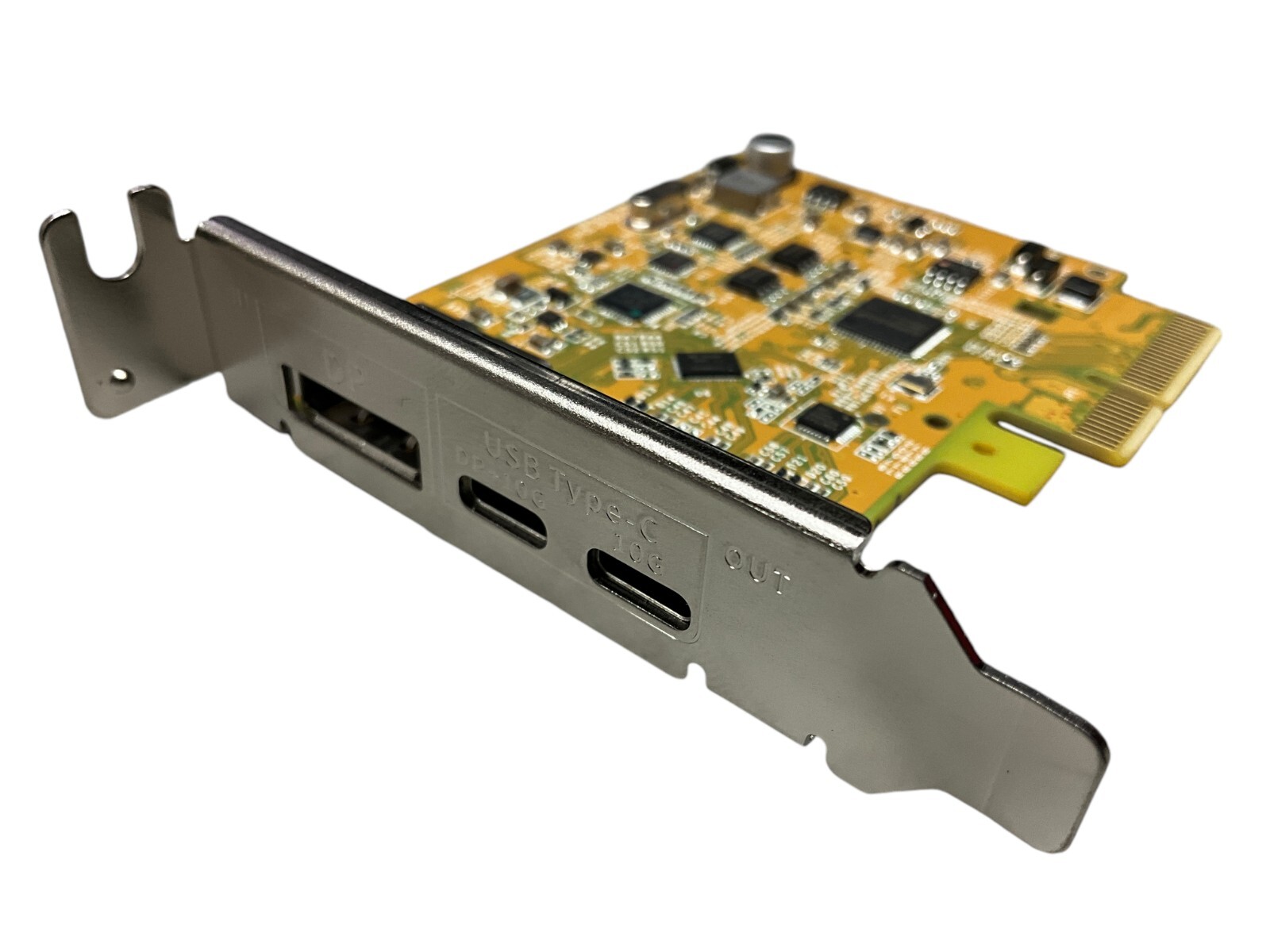 MR7MR  SUNIX UPA2015 10G & DisplayPort Alt-Mode PCI-e Host Dual USB Type-C NEW