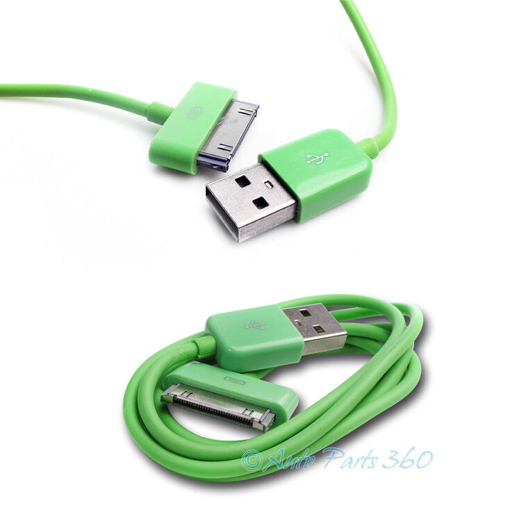 50X 6FT USB 30 PIN GREEN CABLE DATA SYNC CHARGER SAMSUNG GALAXY TAB TABLET 10.1