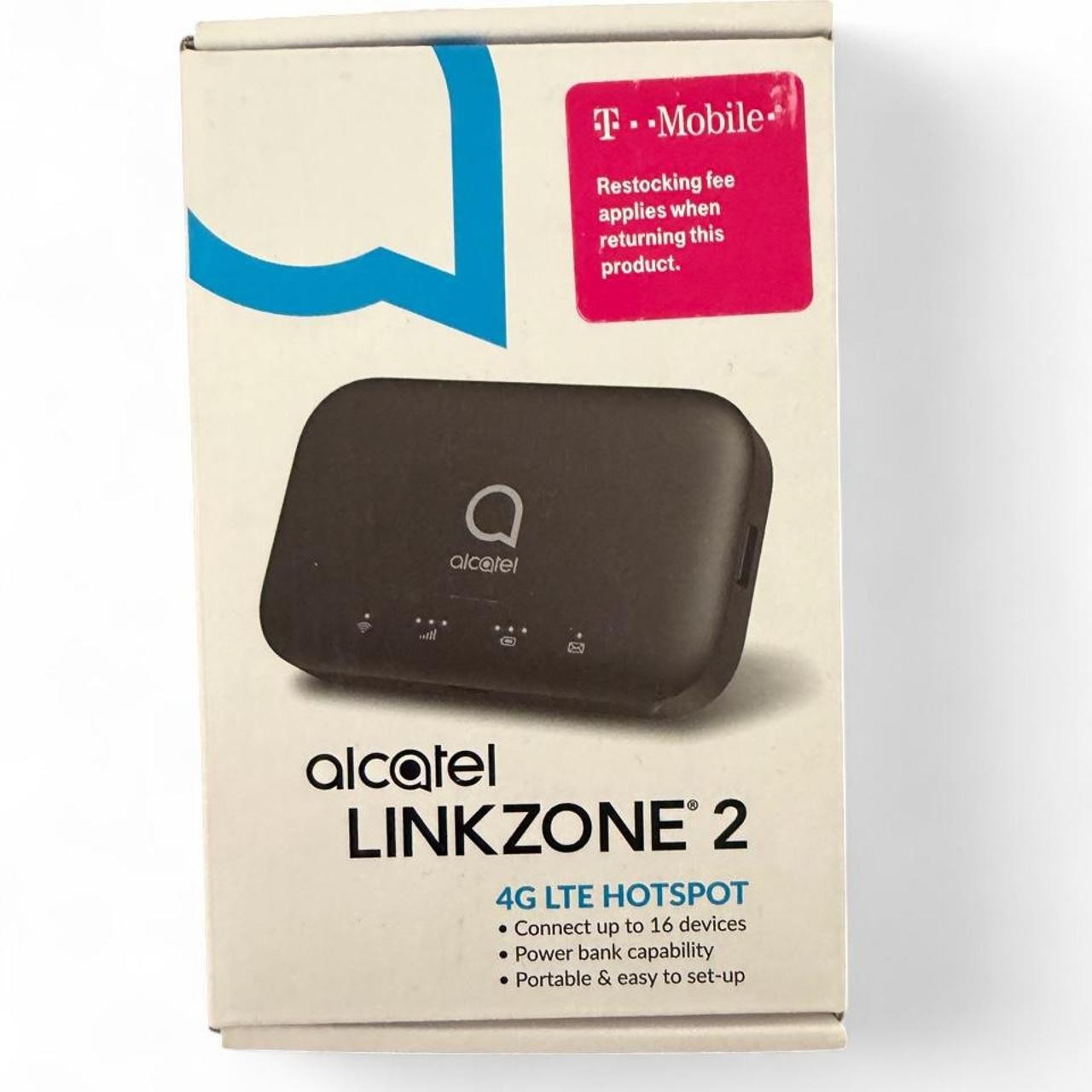 Alcatel LINKZONE 2 (MW43TM) 4G LTE Mobile Wi-Fi Hotspot - T-Mobile - NEW