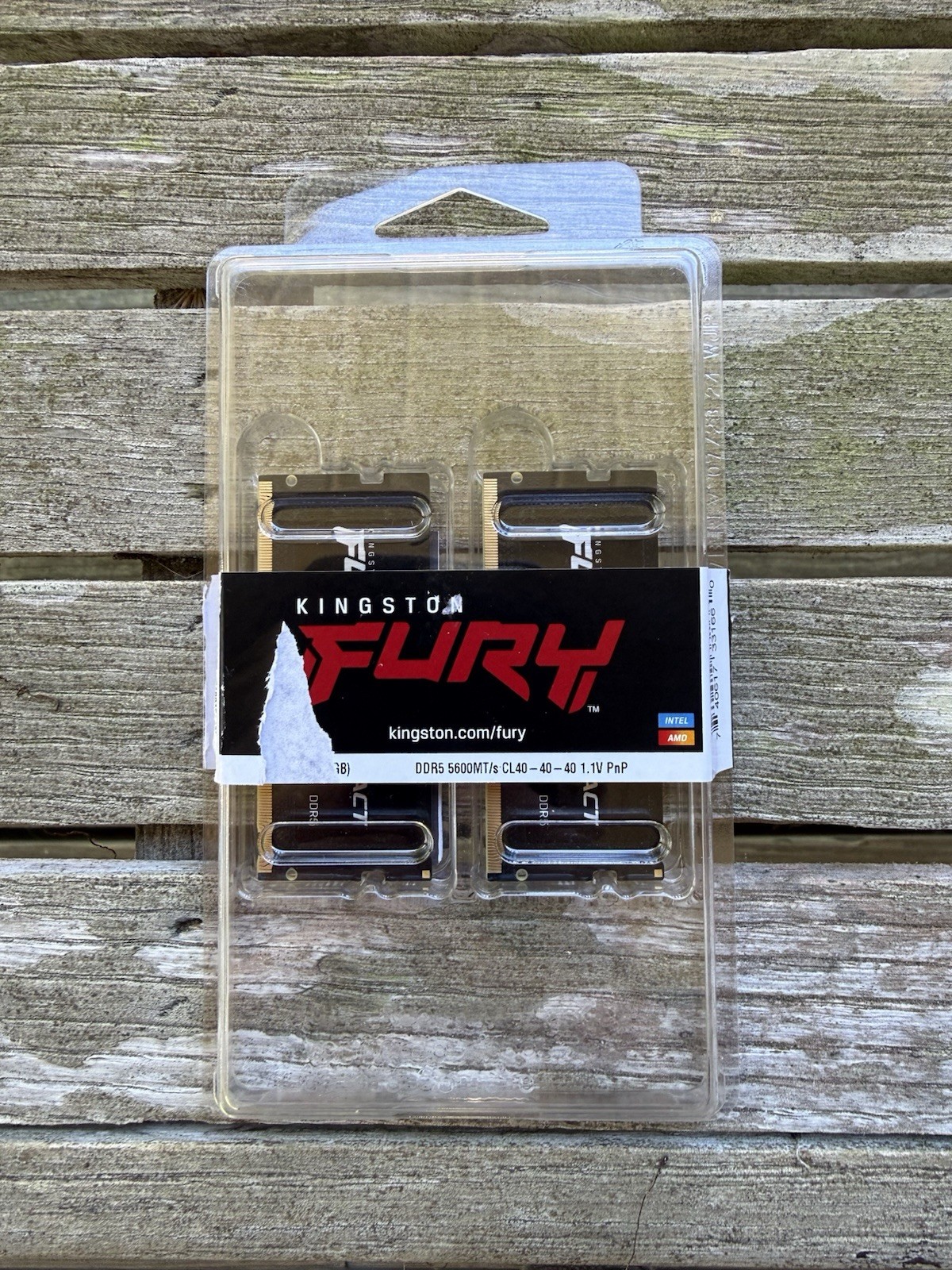 Kingston FURY Impact DDR5 SO-DIMM 32GB 2x16GB 5600MT/s CL40 Laptop Memory XMP