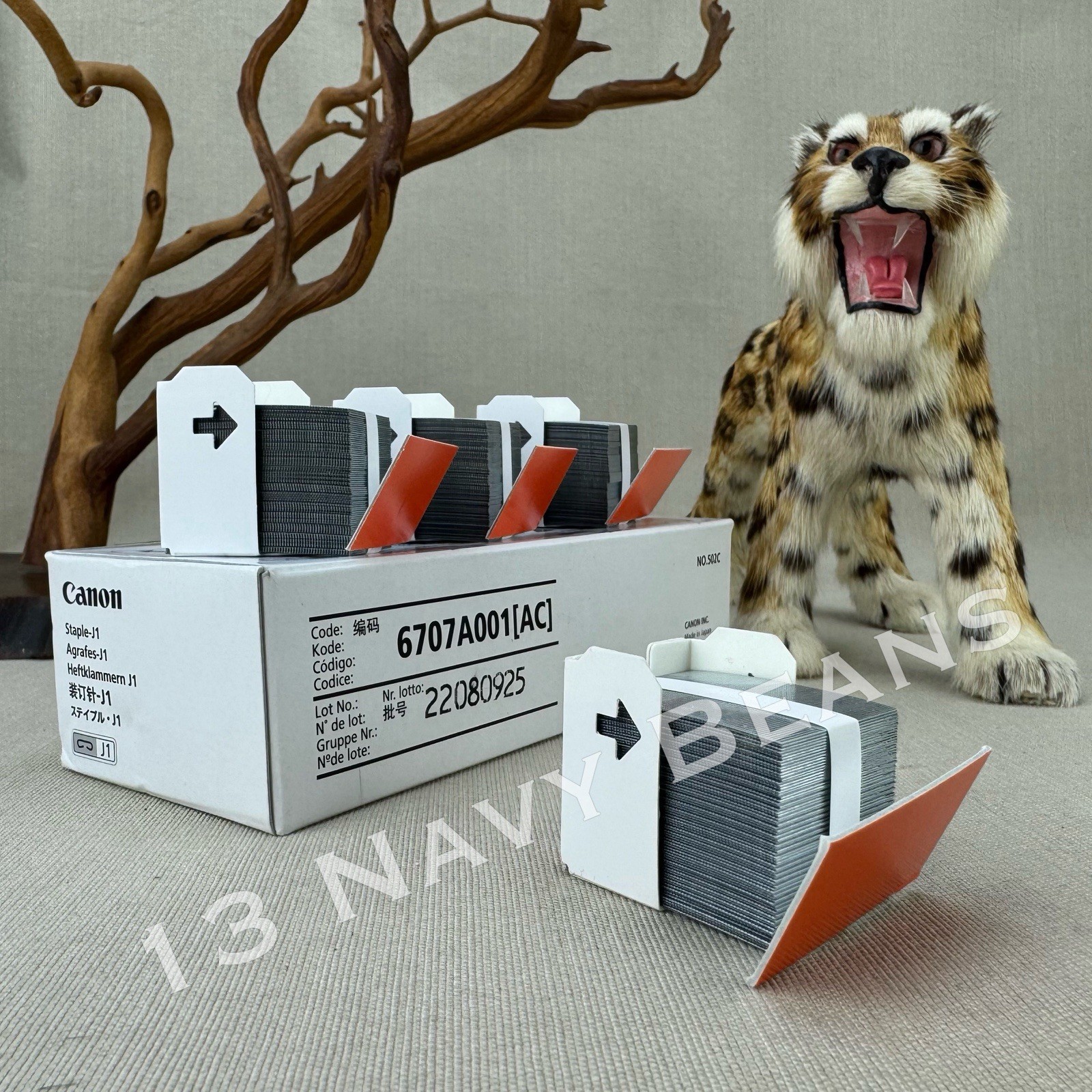 CANON  Staple-J1 6707A001  4 NEW Cartridges open box