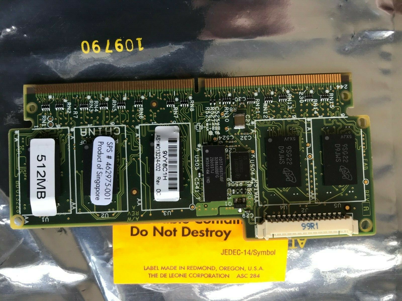HP P410i Raid cache 512 MB 462975-001 9VY8C1H
