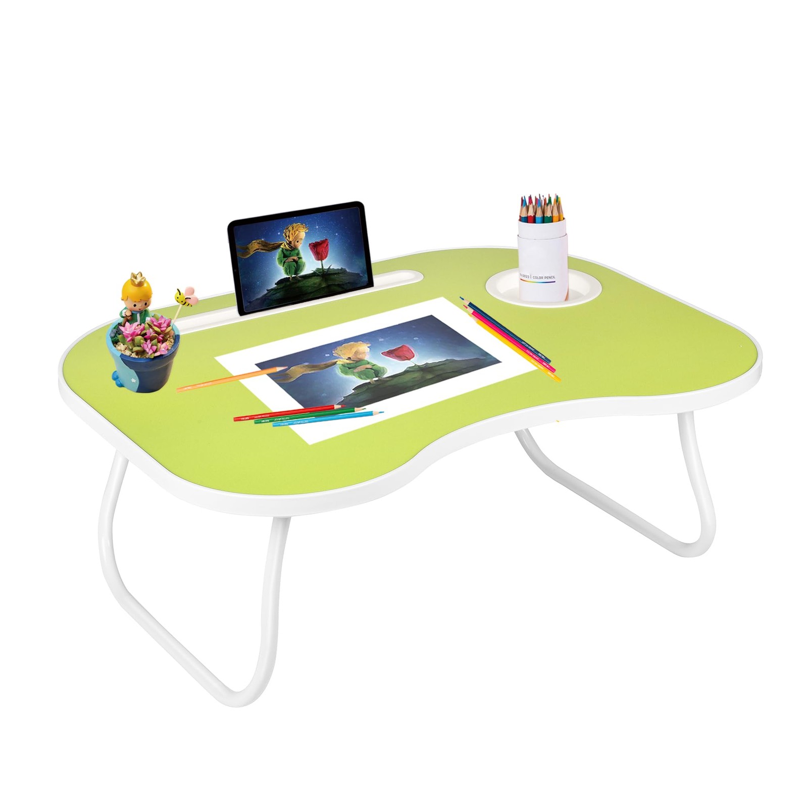 Lap Desk for Laptop Bed Trays for Eating and Laptops Breakfast in Bed Laptop ...