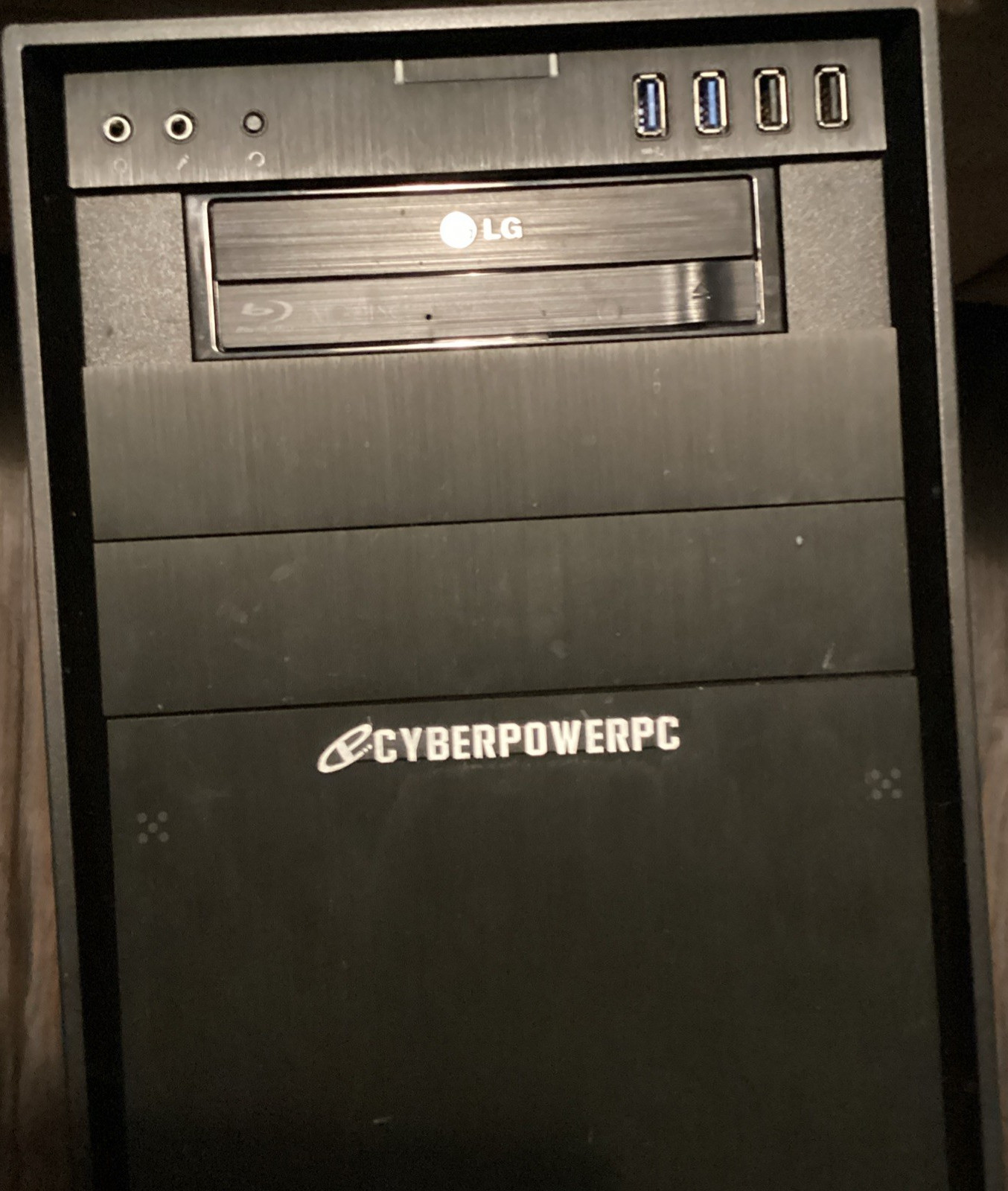 CyberPowerPC Gaming Desktop Tower PC Black w/ Optical Drive HDMI USB 3.0