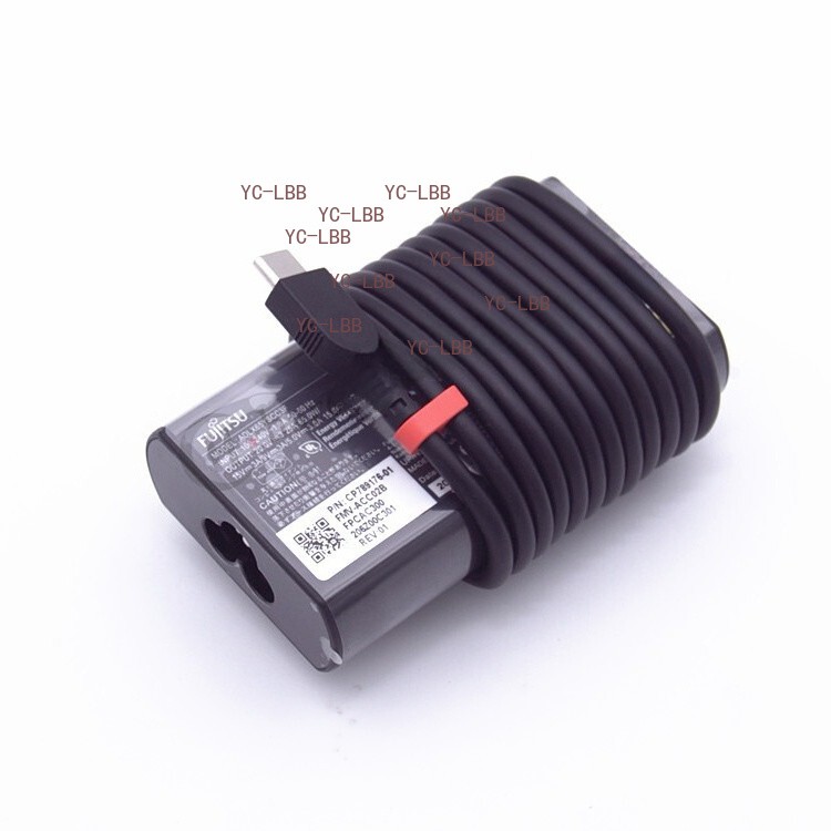 Original Fujitsu 65W USB-C power adapter ADLX65YSCC2F ADLX65YSCC3F charger.