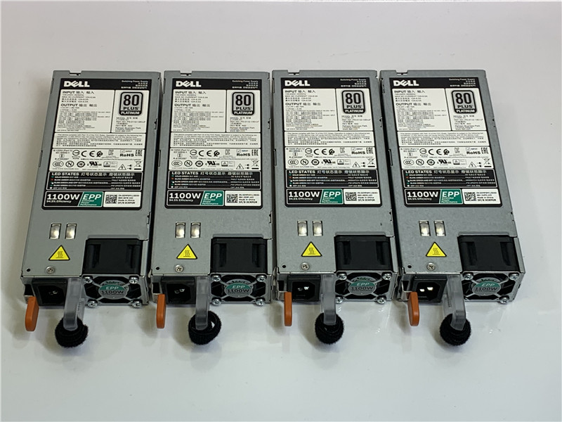 4 Dell L1100E-S1 1100W Server Power Supply PowerEdge PSU Lot of 4