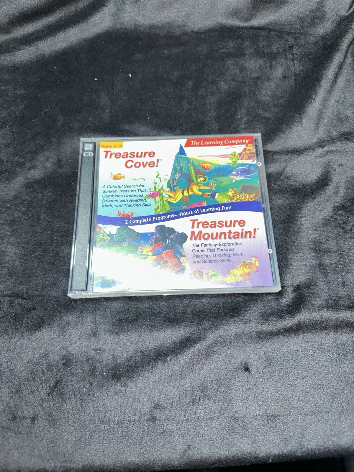 Treasure Cove & Treasure Mountain, 2 CD-ROMs inc. The Learning Co.