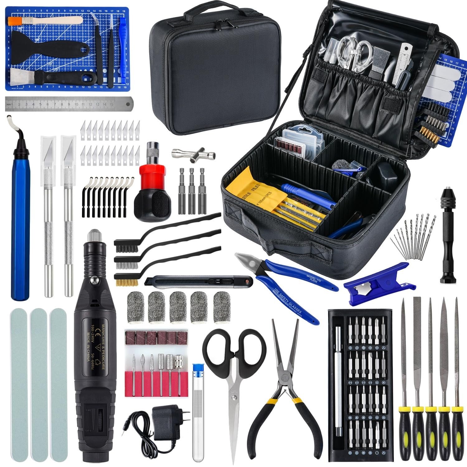 124 Packs 3D Printing Accessory Tool Kits With Tool Bag